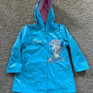 Girls Disney Rain Coat - Size 5